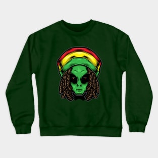 Reggae alien Crewneck Sweatshirt